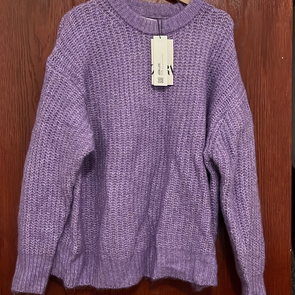 Zara Purple knit